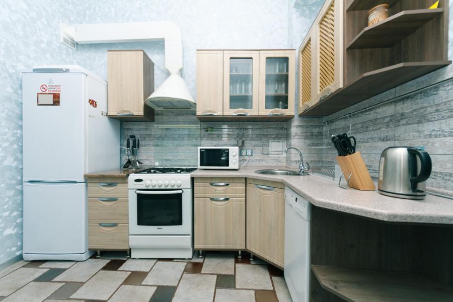 Stylish Two-Level Flat 2 Min From Khreschatyk Kiev Extérieur photo